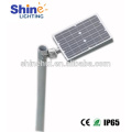 Integral Design 25W Intelligentize Solar Street Led Lighting System CE/RoHS Approved